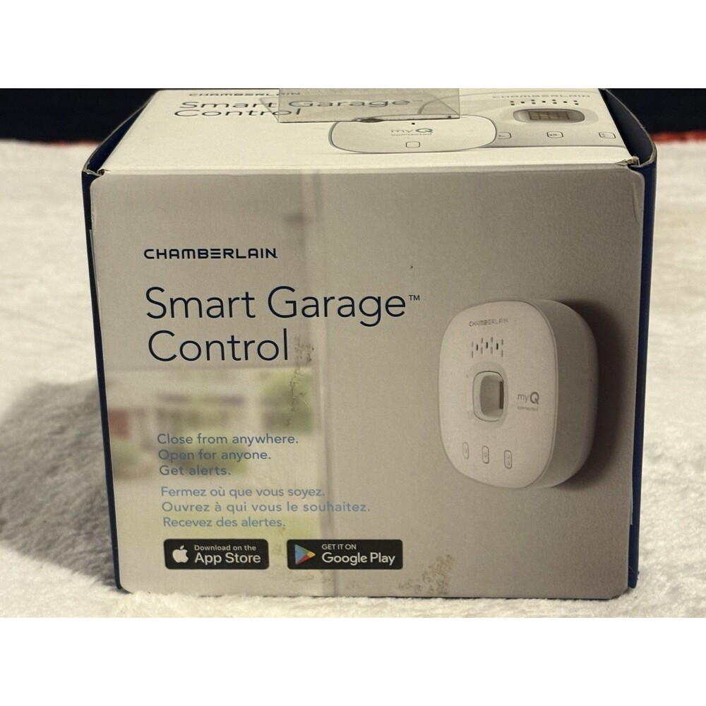 Chamberlain Smart Garage Control MYQ-G0401MC Wi-Fi Bluetooth Alerts Schedules